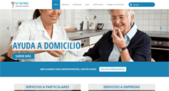 Desktop Screenshot of la-familia.es